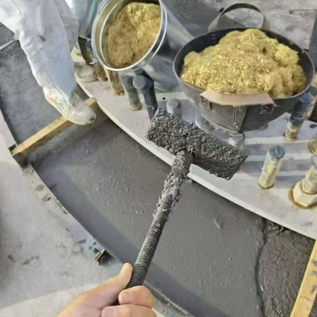 柳江C120钢纤维高强无收灌浆料 轧机压缩机汽轮机发电机锻压设备底座灌浆材料